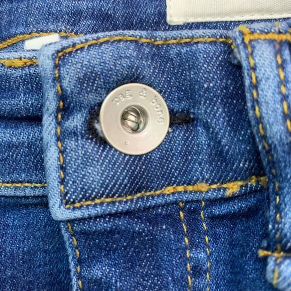 Rag & Bone Nina High Rise Skinny Jeans Women’s Size 25 Color: Jinx - Picture 4 of 12